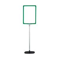 Tabletop Display / Showcard Stand "Serie KR" | green, similar to RAL 6032 A3