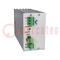Power supply: switched-mode; for building in,modular; 400W; 32A