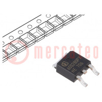 Tranzystor: N-MOSFET; unipolarny; 600V; 8A; 53W; PG-TO252-3; ESD