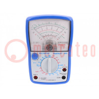 Analogue multimeter; Features: impact resistant holster
