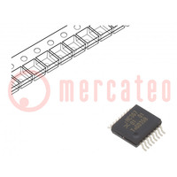 IC: digital; buffer,non-inverting,line driver; Ch: 6; CMOS; SMD