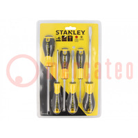 Kit: screwdrivers; Phillips,slot; Essential; blister; 6pcs.