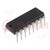 Diode: TVS array; 2V; 1A; DIP16; Features: ESD protection; Ch: 14