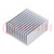 Heatsink: extruded; grilled; natural; L: 50mm; W: 45mm; H: 22mm; raw