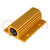 Resistor: wire-wound; with heatsink; screw; 1Ω; 100W; ±5%; 50ppm/°C