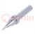 Tip; conical; 0.2mm; for soldering iron,for soldering station