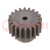 Spur gear; whell width: 40mm; Ø: 55mm; Number of teeth: 20; ZCL