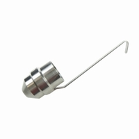 Immersion outlet cup TI, aluminium with 3 mmnozzle, according to ISO 2431