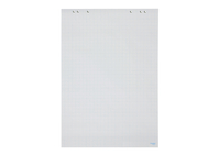 Flip-Chart-Block Dahle 95027, weiß, RC-Papier, 80 g/qm, kariert/blanko, 20 Blatt