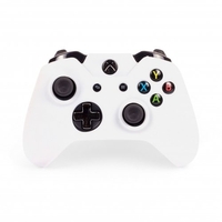 ORB XBOX ONE CONTROLLER SILICONE SKIN COVER FOR XBOX ONE (WHITE) BY ORB ORB9314