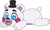 FIVE NIGHTS AT FREDDY'S PELUCHE HELPY FLOP! 22 CM YOUTOOZ