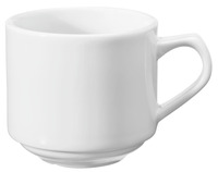 Espresso-Obertasse Base; 100ml, 6x5.5 cm (ØxH); weiß; rund; 6 Stk/Pck