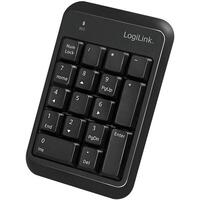 LogiLink Keypad Bluetooth, mit 17 Tasten, V5.1, schwarz