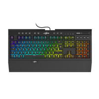 Hama Exodus 900 Mechanical toetsenbord USB QWERTZ Duits Antraciet, Zwart