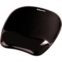 Fellowes Mouse Mat Wrist Support - Crystals Gel Mouse Pad with Non Slip Rubber Base - Ergonomic Mouse Mat for Computer, Laptop, Home Office Use - Compatible with Laser and Optic...