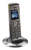 AGFEO DECT 33 IP DECT-Telefon Anrufer-Identifikation Schwarz