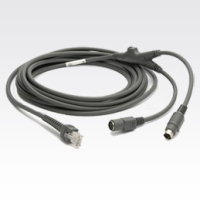 Datalogic CAB-436 KBW PS/2 Straight PS/2 cable 2 m 2x 6-p Mini-DIN