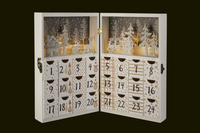 STT XMAS Calendar Reindeer Leichte Dekorationsfigur 8 Glühbirne(n) LED