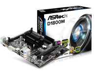 Asrock D1800M motherboard micro ATX