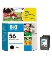HP 56 Black Inkjet Print Cartridge tintapatron Eredeti Fekete