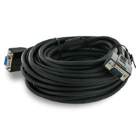 4World 06101 kabel VGA 10 m VGA (D-Sub) Czarny