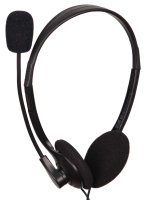 Gembird MHS-123 headphones/headset Wired Head-band Calls/Music Black