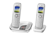 Panasonic KX-TGJ322 Telefon w systemie DECT Nazwa i identyfikacja dzwoniącego Biały