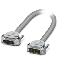 Phoenix Contact CABLE-D15SUB/B/S/600/KONFEK/S kabel równoległy Szary 6 m