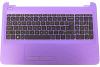 HP 816791-DH1 laptop reserve-onderdeel Behuizingsvoet + toetsenbord