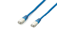 Equip Cat.6A Platinum S/FTP Patch Cable, 1.0m, Blue
