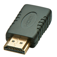 Lindy 41208 csatlakozó átlakító HDMI HDMI Mini Fekete