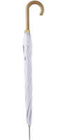 KNORR prandell 212311200 Regenschirm Weiß Baumwolle, Polyester Volle Größe