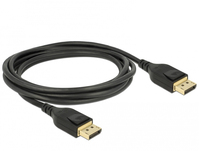 DeLOCK 85660 kabel DisplayPort 2 m Czarny