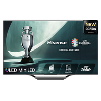 Hisense 55U7NQ Fernseher 139,7 cm (55") 4K Ultra HD Smart-TV WLAN Grau 500 cd/m²