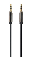 Gembird Cable CCAP-444-0.75M (Mini Jack M - Mini Jack M; 0,75m; black color) audio kábel 3.5mm Fekete