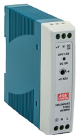 Barox PS-DIN-AC/24/20 adaptador e inversor de corriente Interior 20 W Azul, Gris