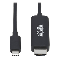 Tripp Lite U444-006-HBE adapter kablowy 1,83 m USB Type-C HDMI Typu A (Standard) Czarny
