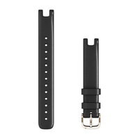 Garmin Lily Bands Band Schwarz Leder