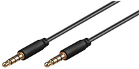 Microconnect IPOD016 kabel audio 2 m 3.5mm Czarny