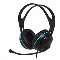 Andrea Communications NC-455VM Headset Wired Head-band Office/Call center USB Type-A Black, Blue