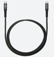 Mobilis 001342 USB-kabel 1 m USB C Zwart