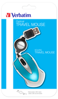 Verbatim Go Mini mouse Ambidextrous USB Type-A Optical 1000 DPI