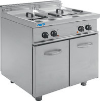 Saro E7/FRE2V17 Doppel 34 l Eigenständig 33000 W Fritteuse Edelstahl