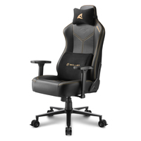 Sharkoon SGS30 Univerzális gamer szék Kárpitozott párnázott ülés Bézs, Fekete