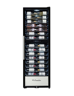 La Sommelière PRO160DZN Weinkühler Weinkühler mit Kompressor Freistehend Schwarz 152 Flasche(n)