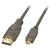 Lindy 41353 HDMI-Kabel 2 m HDMI Typ A (Standard) HDMI Typ D (Mikrofon) Schwarz, Gold