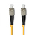 Qoltec 54306 câble de fibre optique 1 m FC G.652D Jaune