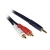 C2G 3m Velocity 3.5mm Stereo Male to Dual RCA Male Y-Cable Audio-Kabel 2 x RCA Schwarz