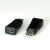 Value 12.99.3190 tussenstuk voor kabels USB 2.0 Type C USB 2.0 Type Micro B Zwart