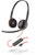 POLY Blackwire C3220 Zestaw słuchawkowy Przewodowa Opaska na głowę Połączenia/muzyka USB Type-C Czarny, Czerwony